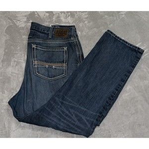 Ariat Men's Durango Low Rise Boot Cut Denim Jeans Medium Wash Blue Size 44/34